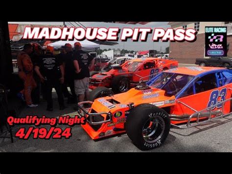 MADHOUSE PIT PASS Qualifying Night Bowman Gray 4 19 24 Racing