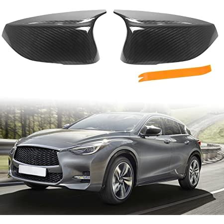 Amazon PGTOPONE Real Carbon Fiber Side Mirror Cover Caps For