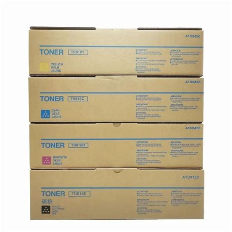 Black Konica Minolta TN 616C Toner Cartridge Set For Printer At Rs