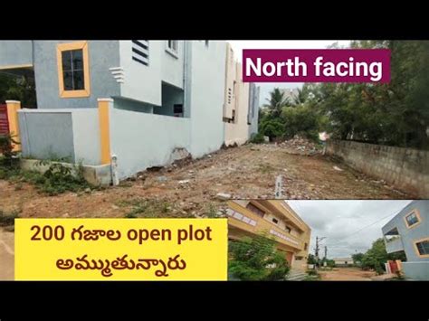 Open Plot For Sale In Hyderabad Narapally 200 Squareyards North