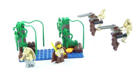 LEGO Star Wars Naboo Swamp 7121 Review YouTube