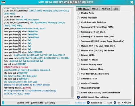 Redmi Permanent Bootloader Unlock Function Updated To Mtk Meta Utility