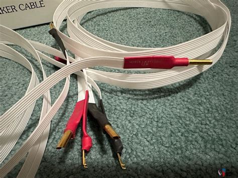 Nordost White Lightning Speaker Cables M Length With Z Bananas And