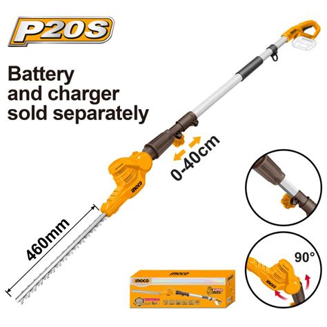 Lithium Ion Pole Hedge Trimmer V Ingco Tools South Africa