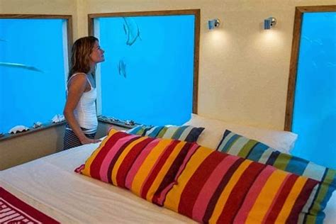 The Underwater Room Photos In The Manta Resort In Pemba Island Tanzania