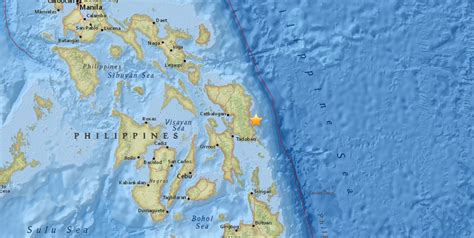 Two Magnitude 4 Earthquakes Have Occurred In Eastern Visayas During