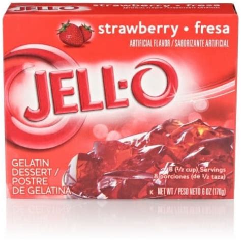 Jell O Gelatin Strawberry Pack Of 2 2 Packs Kroger