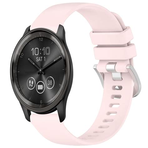 Garmin Vivomove Trend Klockarmband I Silikon Rosa Teknikdelar Se