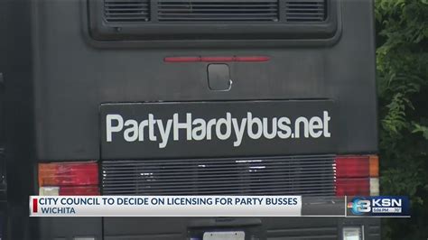 Wichita City Council To Consider Regulations For Party Buses Youtube