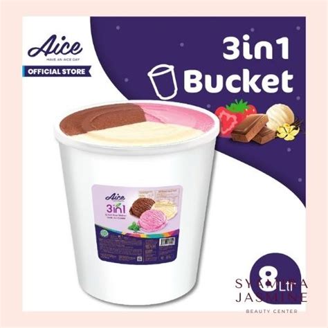 Jual Es Krim 8 Liter Aice Bulky 3in1 Ice Cream Indonesia Shopee Indonesia