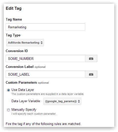 Setting Up AdWords Dynamic Remarketing Using Google Tag Manager