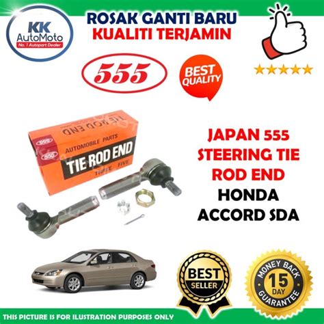 1 Pasang Genuine Japan 555 Steering Tie Rod End Honda Accord SDA