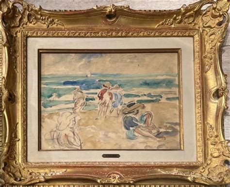 Beach Scene Par Louis Valtat Sur Artnet