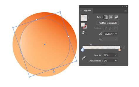 D Grad Illustrator Comment En Cr Er Un Sur Une Forme Ou Un Texte