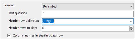 Sql Server Ssis How To Import Csv With Only 1 Text Qualifier