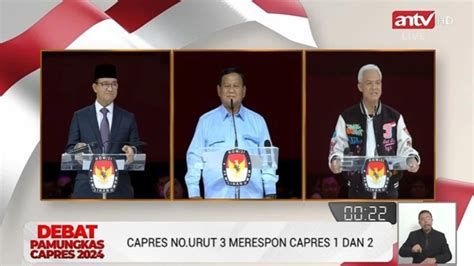 Debat Pilpres Usai Panelis Ungkap Kriteria Capres Yang Punya