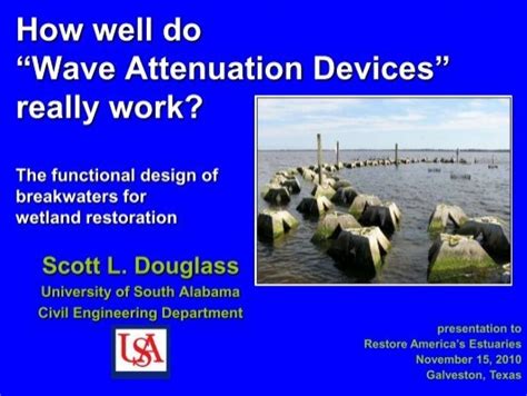 Wave Attenuation Devices - Restore America's Estuaries