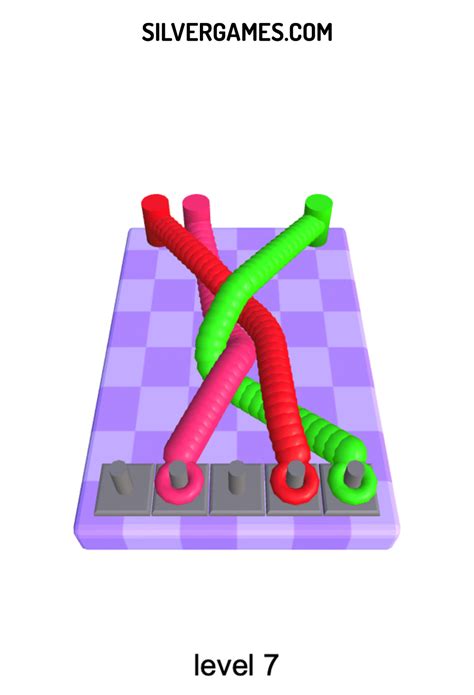 Rope Tangle Master 3d Play Online On Silvergames 🕹️