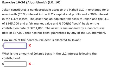 Exercise Algorithmic Lo Jokan Chegg