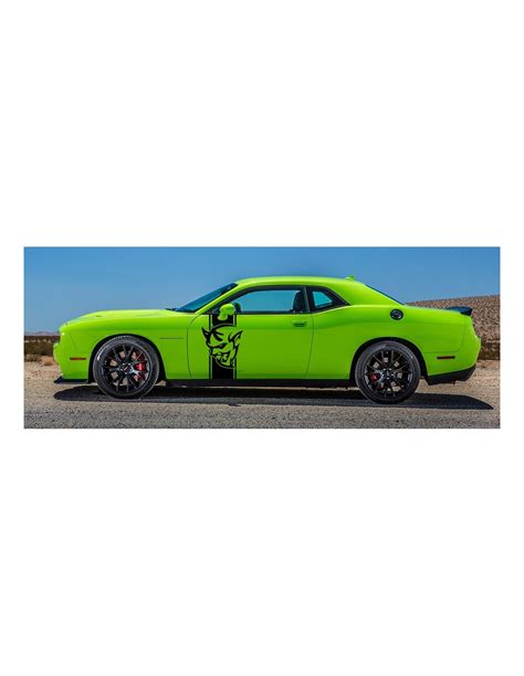 Dodge Challenger Demon Decals Kit Left & Right Side - Passion Stickers