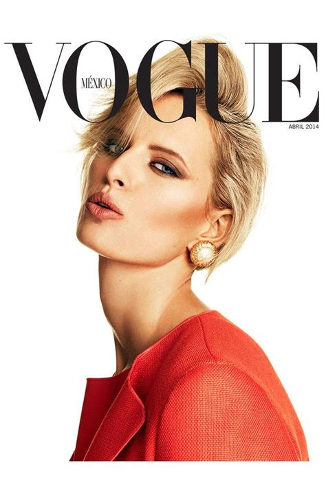 Vogue Mexico April 2014 Karolina Kurkova By David Roemer Fashion