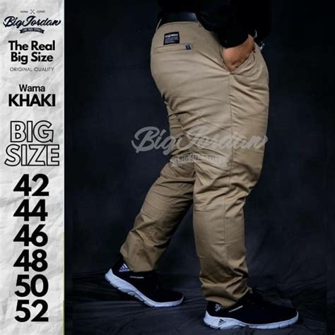 FLAMS STORE Celana Chino Panjang Pria Dewasa Terbaru BIG SIZE Rip