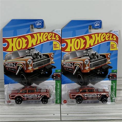 Hot Wheels Chevy Bel Air Gasser Hw Reverse Rake Lot Of