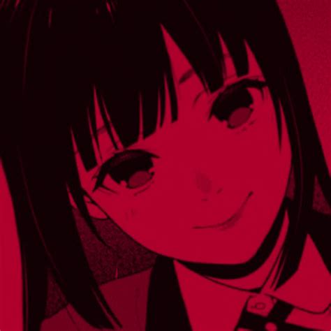 Yumeko Jabami Red Manga Icon Aesthetic Anime Anime Anime Art