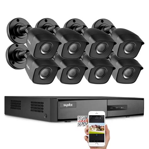 Sannce Ch Dvr N Cctv System Video Recorder Pcs Mp Home