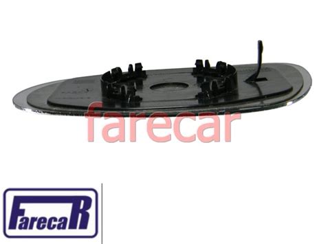 SUBCONJUNTO LENTE DE VIDRO BASE DO ESPELHO RETROVISOR FIAT PALIO