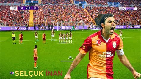 SELÇUK İNAN FREE KICK GOAL GALATASARAY FENERBAHÇE PES 2021 YouTube