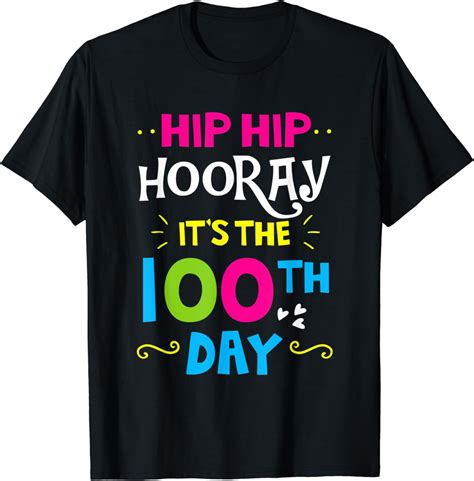 Funny Hip Hip Hooray Its The Th Day Of School T Shirt Walmart