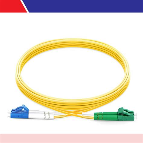 Single Mode Lc Apc Lc Upc Duplex Fiber Optic Patch Cord Lszh Elv Cables