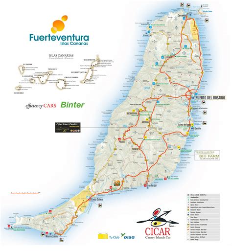 Fuerteventura Map