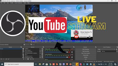 How To Create A Banner With Scrolling Text In Obs Studio Youtube