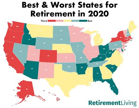 10 Best States To Retire In 2024 Nicol Jessalyn