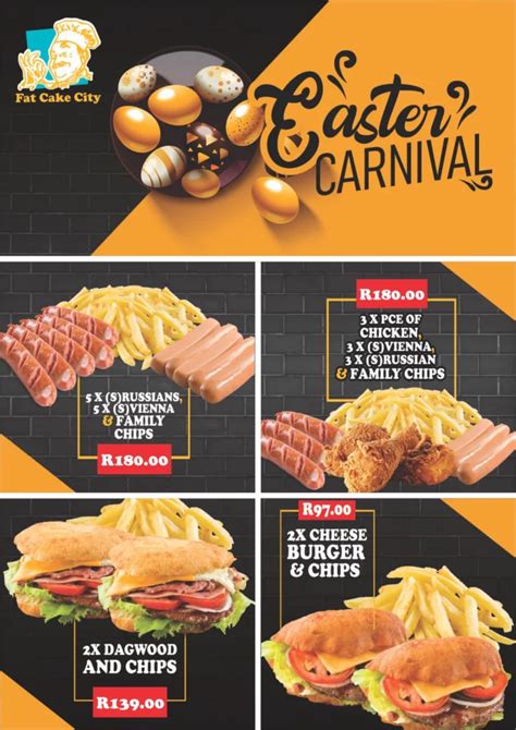 Fat Cake City Menu With Latest Prices In South Africa