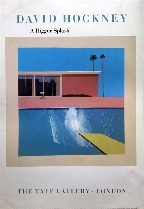 David Hockney A Bigger Splash 1985 Catawiki