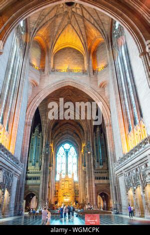 Au 31 Grunner Til Liverpool Metropolitan Cathedral Interior