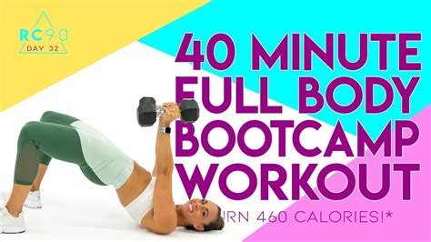 40 Minute FULL BODY BOOT CAMP WorkoutBurn 460 Calories Sydney