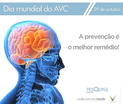 29 de outubro Dia mundial do AVC a prevenção é o melhor remédio Vvale