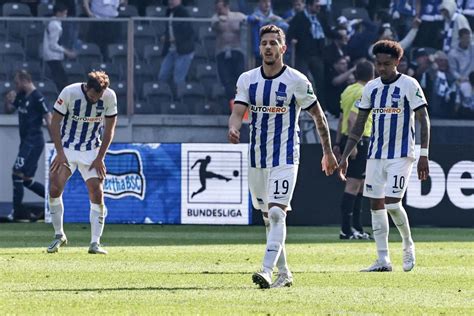 Alemania Hertha Berlín de Agustín Rogel es el primer descendido de