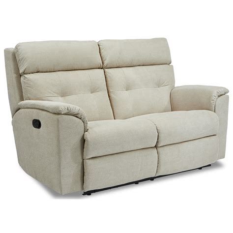 Flexsteel Mason Reclining Loveseat With Tufted Back Conlins