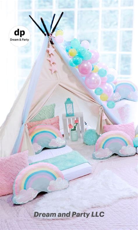 Sleepover Party Ideas Teepee Sleepover Party Sleepover Birthday