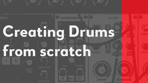 Voltage Modular Tutorial Creating Drums And Percussion Sounds YouTube