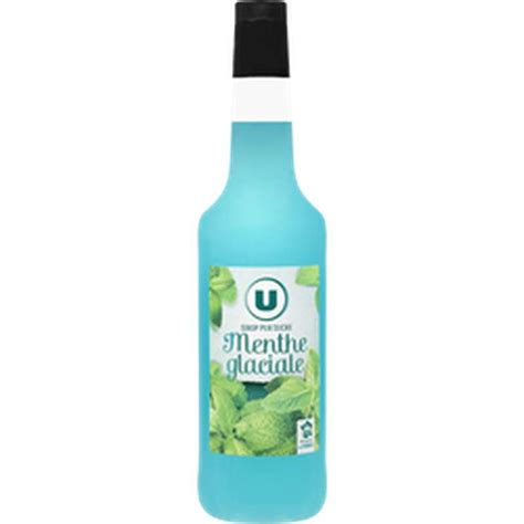 Sirop De Menthe Glaciale U Cl La Belle Vie Courses En Ligne