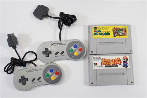 Nintendo Super Famicom Console Controller X Ac Av Ntsc Region Free