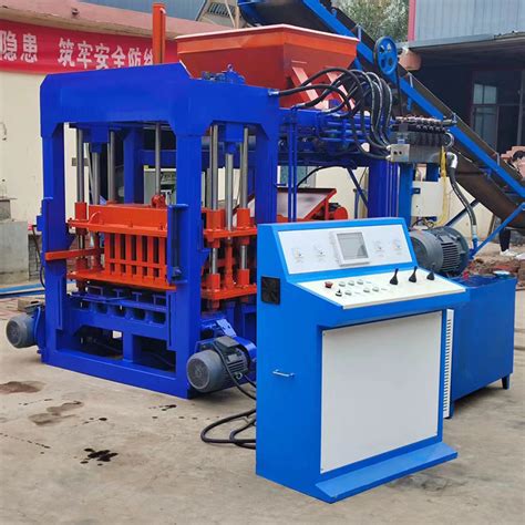 Automatic Hydraulic Used Qt Concrete Building Hollow Block Brick