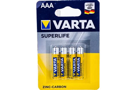 Батарейка Varta SUPERLIFE AAA 2003101414 4008496676187 в Санкт