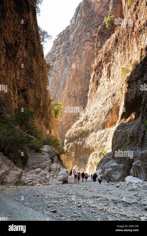 SAKLIKENT NATIONAL PARK TURKEY JULY 26 2021 Majestic Canyon